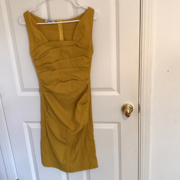 Authentic NEW Moschino dress in yellow 💥✨🎉 - Picture 4 of 8